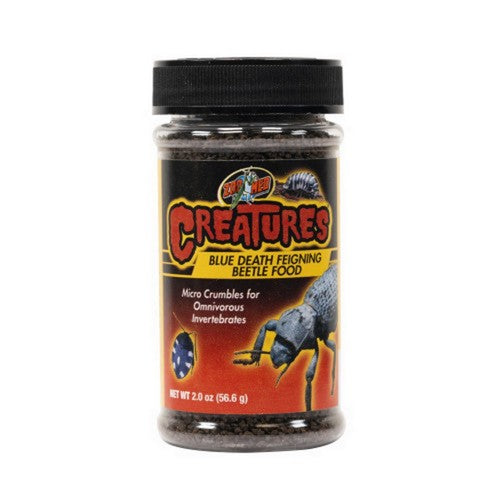 Creatures Blue Death Feigning Beetle Food 1 Count / 2 Oz by Zoo Med