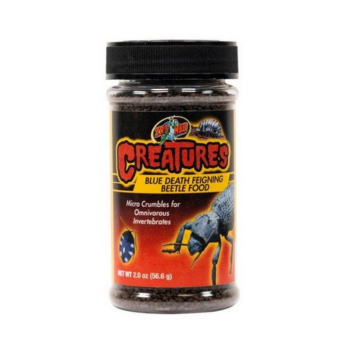 Creatures Blue Death Feigning Beetle Food 1 Count / 2 Oz by Zoo Med