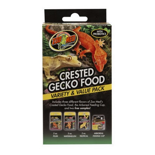 Crested Gecko Food Variety And Value Pack 1 Count by Zoo Med