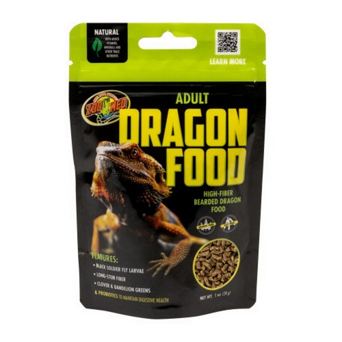 Adult High Fiber Dragon Food 1 Count / 1 Oz (Crumble) by Zoo Med