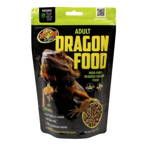 Adult High Fiber Dragon Food 1 Count / 4.5 Oz (Crumble) by Zoo Med