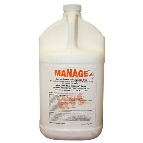 Best Veterinary Solutions, Organic Manage Acidifier, 1 Gallon