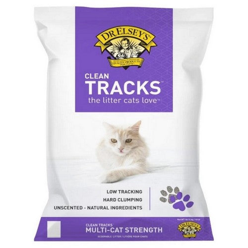 Precious Cat Manufacturing, Clean Tracks Litter, 40 Lbs