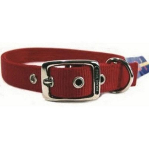 Collar Double Thick 1" 18" Red 1 Each by Hamilton