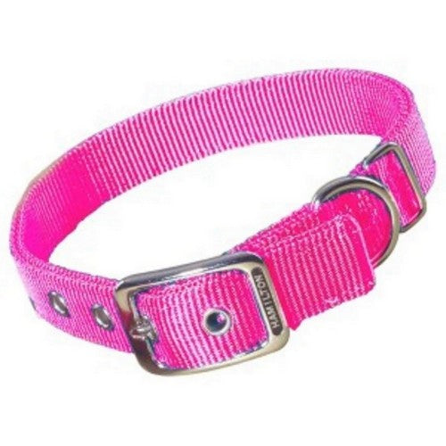 Collar Double Thick 1" 20" Hot Pink 1 Each by Hamilton