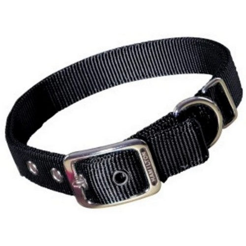 Collar Double Thick 1" 22" Black 1 Each by Hamilton