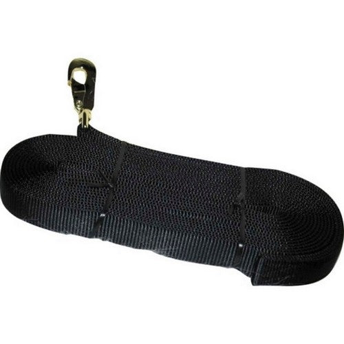 Hamilton, Lunge Line With Snap 26Ft Black, 1 Each