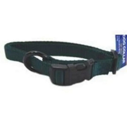 Collar Adjustable 5/8" 12-18 Small Dark Green 2 Count by Hamilton
