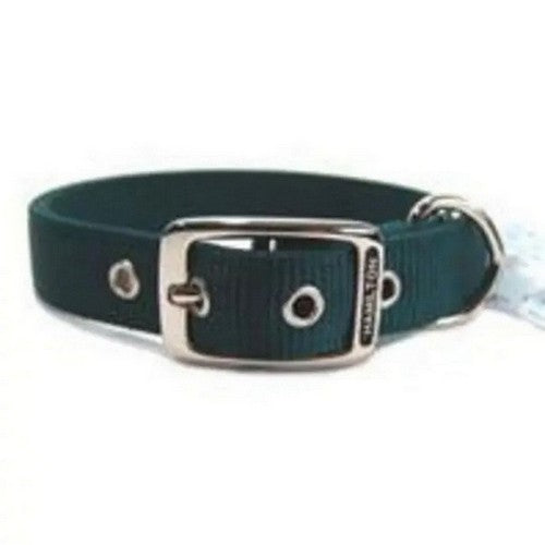 Collar Single Thick 5/8" 12" Dark Green 2 Count by Hamilton