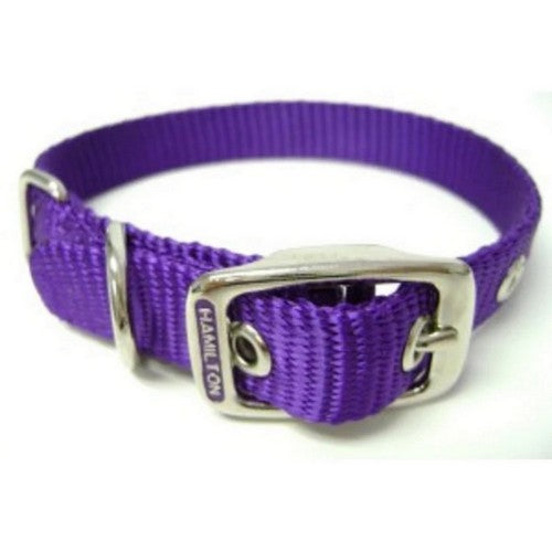 Collar Single Thick 5/8" 16" Purple 2 Count by Hamilton