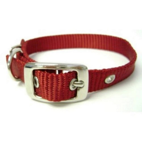 Collar Single Thick 5/8" 18" Red 2 Count by Hamilton