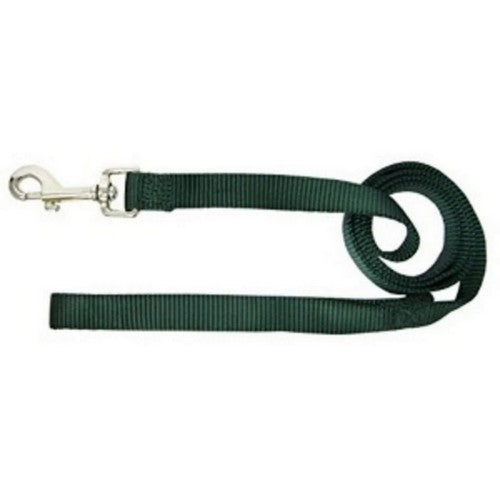 Leash Single Thick 5/8" 4Ft Dark Green 2 Count by Hamilton