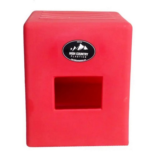 Mounting Step 2 Step Red "19" 1 Count by High Country Plastics