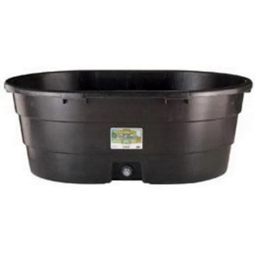 Miller Manufacturing Co, Duraflex Stock Tank For Livestock Black, 1 Count (75 Gallons)