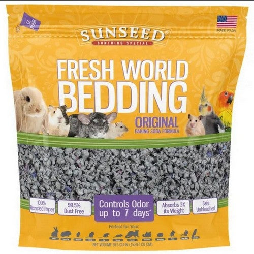 Sun Seed Co, Fresh World Bedding Gray 975CU, 1 Count