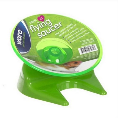 Ware Manufacturing, Flying Saucer Small Animal Exercise Wheel Small, 1 Count