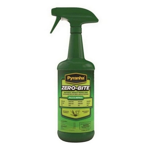 Pyranha Inc., Zero Bite Natural Fly Spray Quart, 1 Count