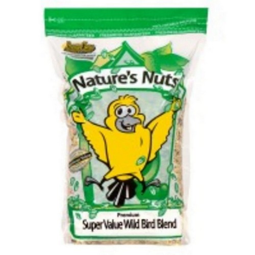 Chuckanut/nature's Nuts, Natures Super Value Wild Bird Mix, 20 Lbs