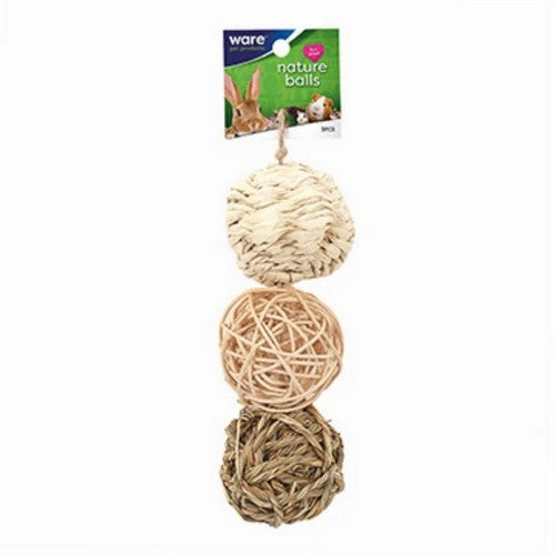Ware Manufacturing, Nature Ball Value Pack With Bell, 2 Count