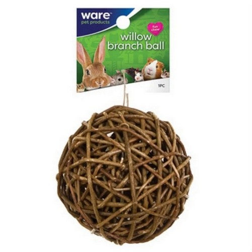 Ware Manufacturing, Animal Willow Branch Ball Small, 1 Each / 4 Inches