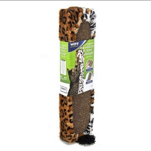 Ware Manufacturing, Wild Cat Corrugated Door Hanger Scratching Board, 1 Count