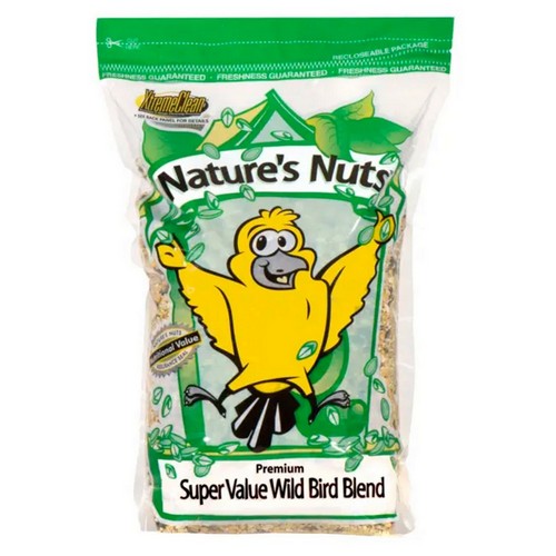 Chuckanut/nature's Nuts, Natures Super Value Wild Bird Mix, 2 Count