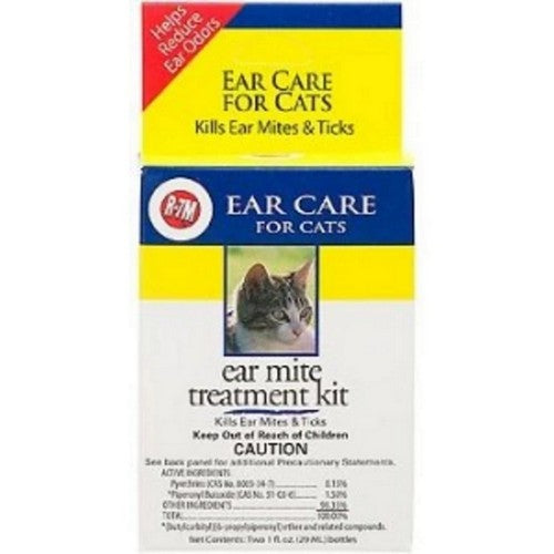 R-7M Ear Mite Treatmnt Kit Cat 2 Oz by Miraclecare