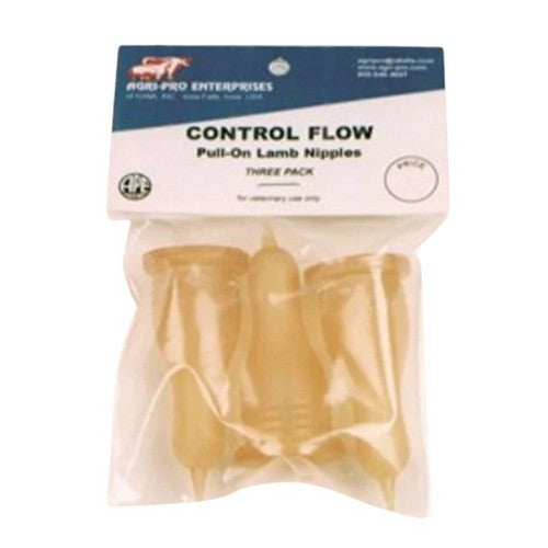 Control Flow Lamb Nipple 3 Count by Agripro Enterprises