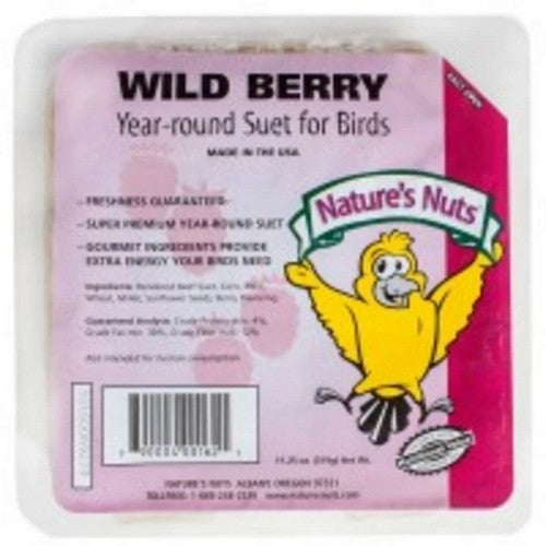 Chuckanut/nature's Nuts, Natures Suet Wild Berry, 11.5 Oz (12 Count)