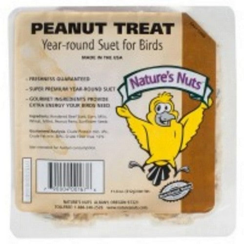 Chuckanut/nature's Nuts, Natures Suet Peanut, 11 Oz (12 Count)