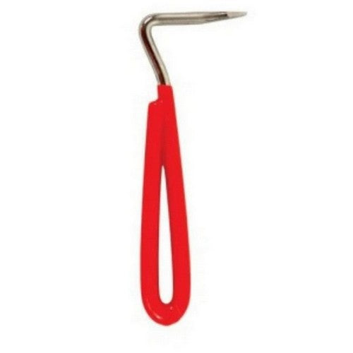 Hoof Pick Vinyl Red 4-3/ 4 Inch 1 Count by Partrade