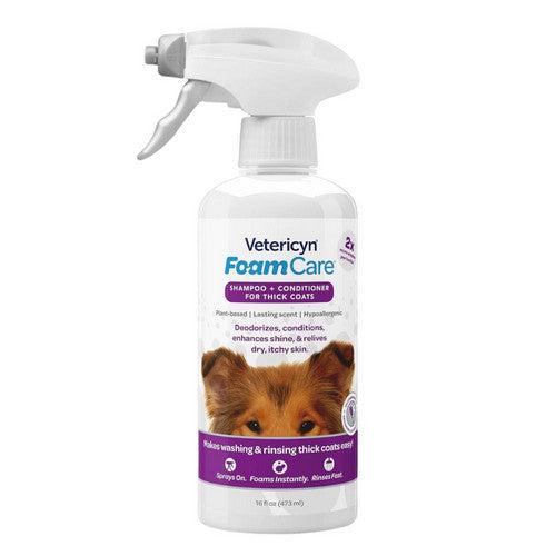 Vetericyn, Pet High Density Hair Shampoo, 16 Oz