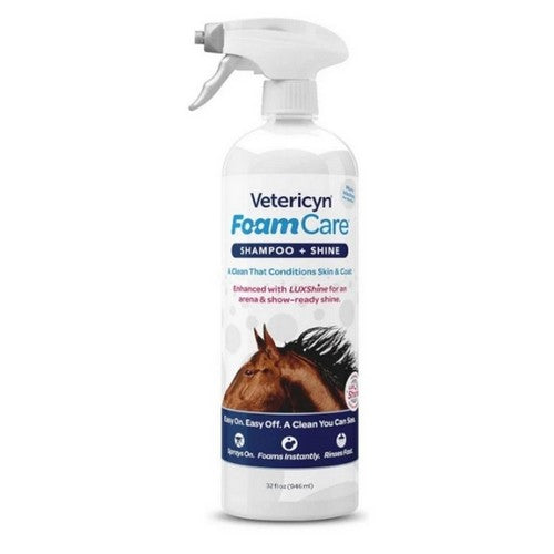 Equine Foamcare Shampoo 32 Oz by Vetericyn