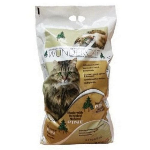 Absorbent, Wundercat Litter Nat Pine Bag, 20 Lbs