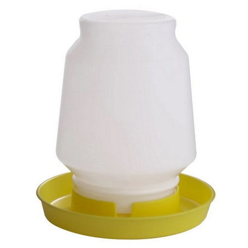 Miller Manufacturing Co, Plastic Fount Poultry Complete Yellow, 1 Gallon (2 Count)
