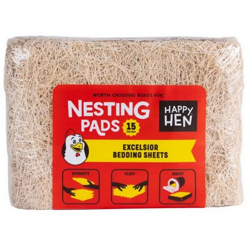 Happy Hen Treats, Nesting Pads, 15 Count