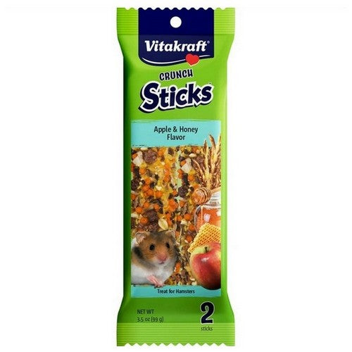 Hamster Sticks Apple Honey 3.5 Oz by Vitakraft Pet Products