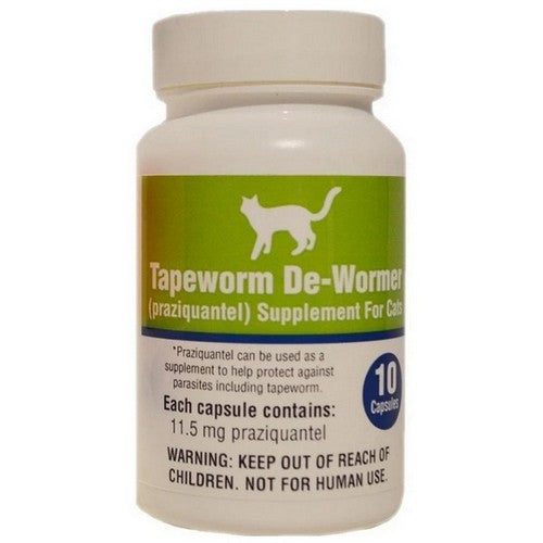 Tapeworm Capsule Cat 10Ct 011-291006 Opp 10 Count by Our Pets Pharmacy
