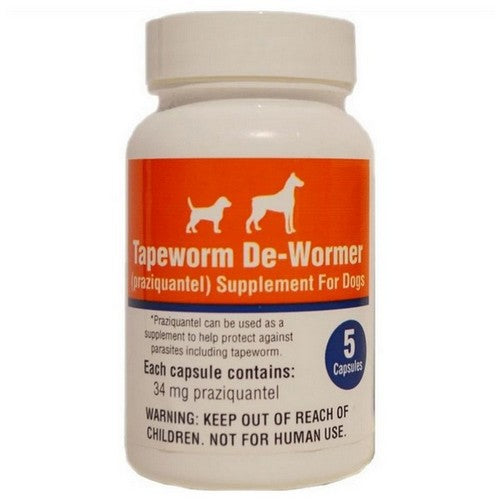 Tapeworm Capsule Dog 5 Count by Our Pets Pharmacy