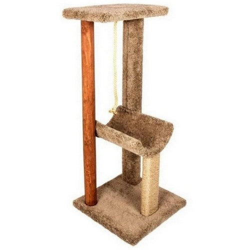 Ware Manufacturing, Kitty Cat Tower With Rope, 1 Count