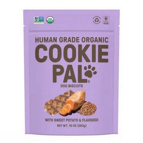 Cookie Pal, Organic Biscuits Sweet Potato Flax, 10 Oz
