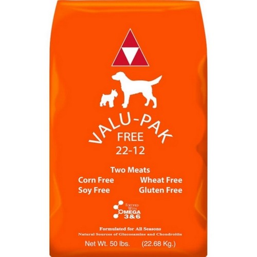 Valupak, Dog Food Free Orange, 50 Lbs