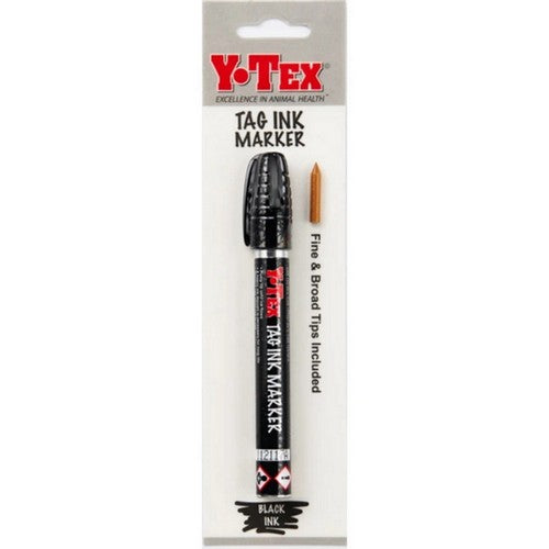 Marking Pen Broad/Fine Tip 1 Count by Y-Tex