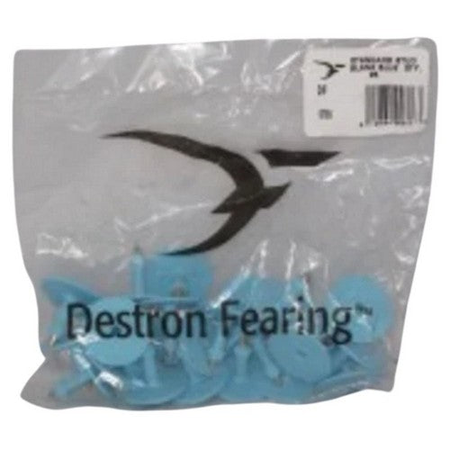 Digital Angel Corp (fearing), Male Button Blue Blank, Bag Of 25