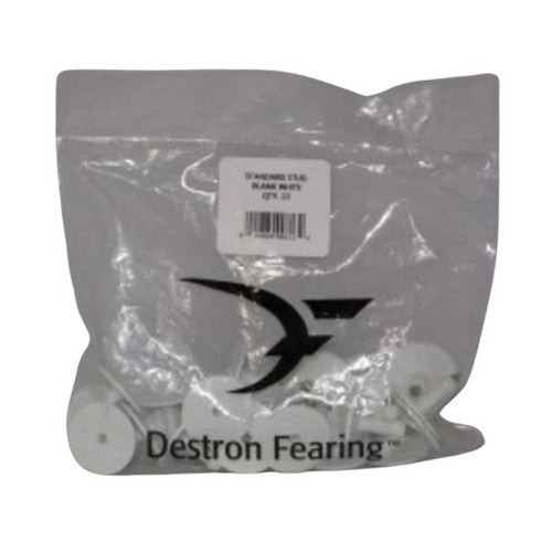 Digital Angel Corp (fearing), Male Button White Blank, Bag Of 25