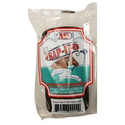 Wrap-It-Up "4" Black 3 Count by Asi Inc.