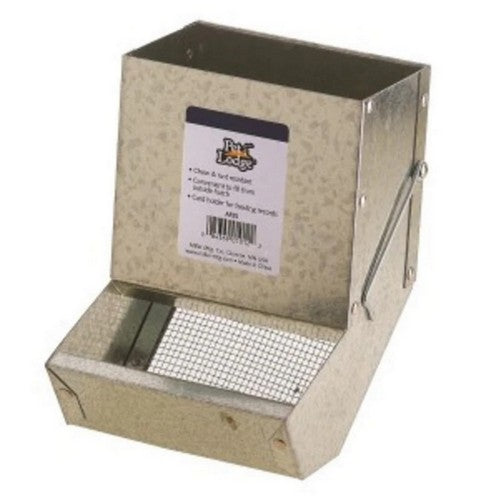 Miller Manufacturing Co, Metal Small Animal Feeder Sifter Bottom 5 Inch, 1 Count