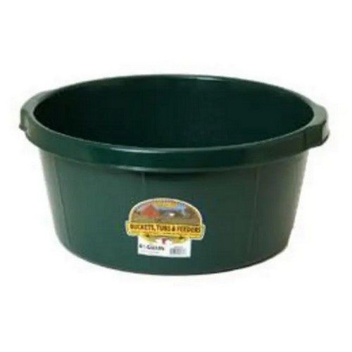 Miller Manufacturing Co, Little Giant DuraFlex Plastic Tub Dark Green, 6.5 Gallon