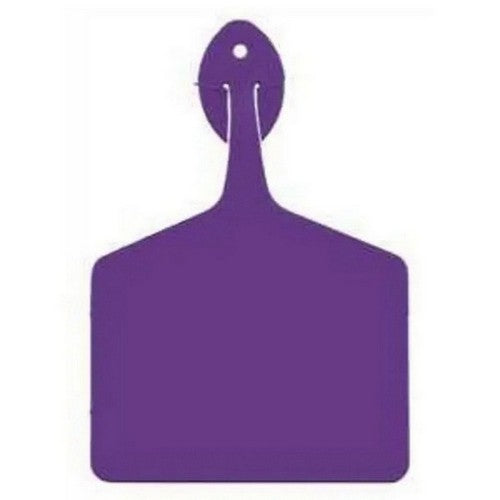 Allflex, Feedlot Tag Dark Purple Blank, 1 Count