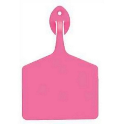 Allflex, Feedlot Tag Dark Pink Blank, Bag Of 50